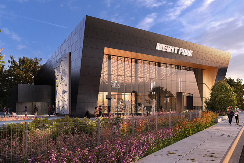 Merit Park Detroit Facility Rendering