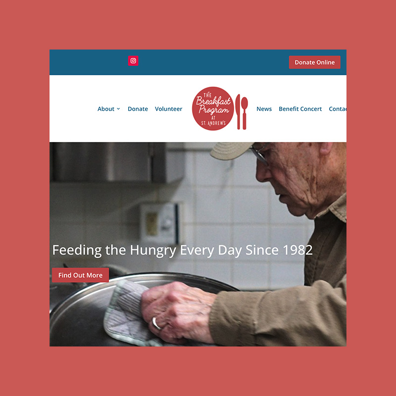 Breakfast at St Andrews Website Graphic